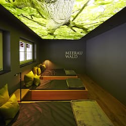Sauna, steam room, body treatments, hot stone massages