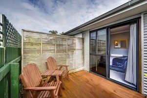 Premium bedding, individually decorated, individually furnished