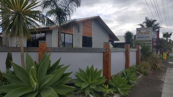 Voorkant van accommodatie