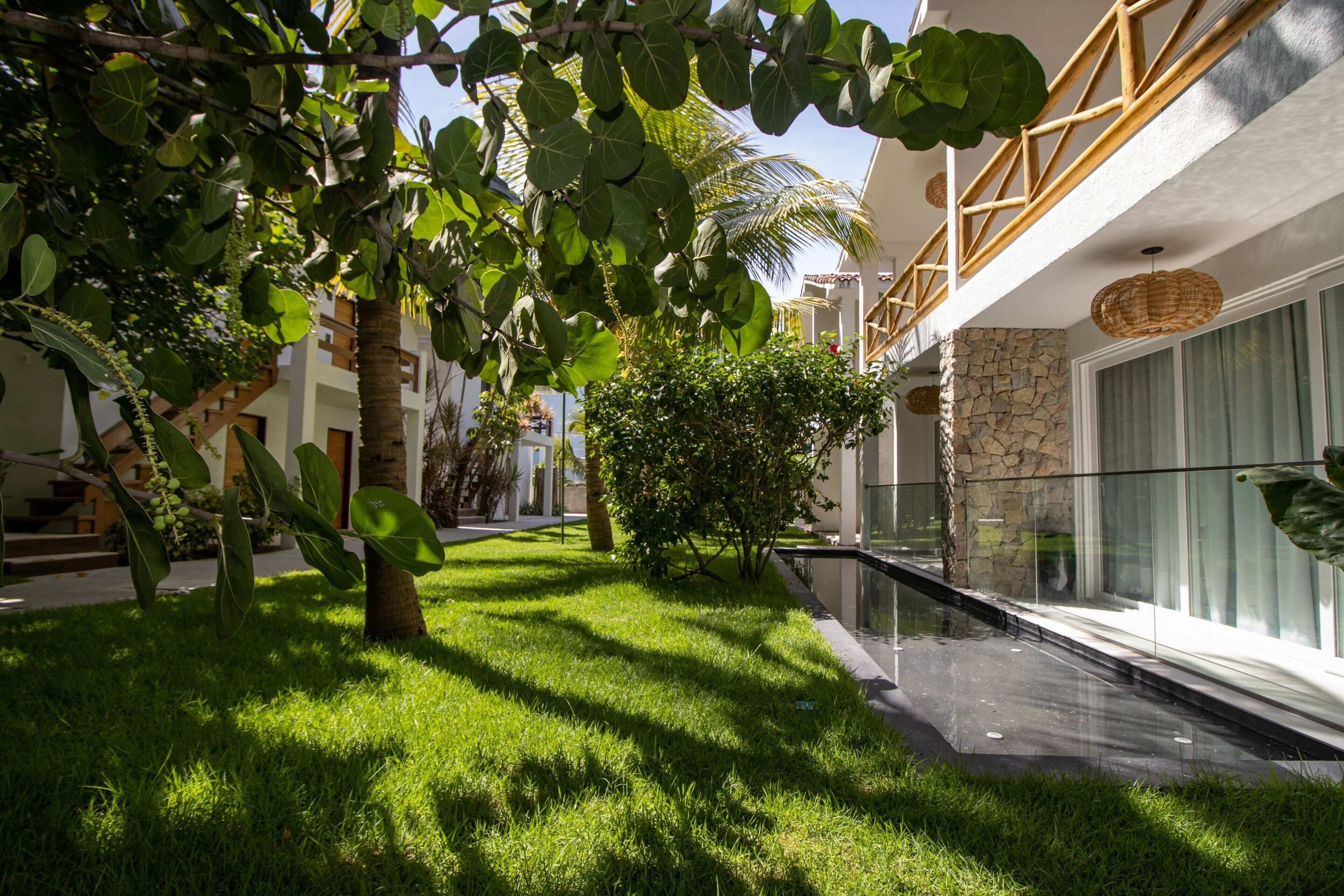 room, 2 queen beds, balcony, garden view | view from property