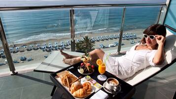 Uitzicht vanuit de kamer