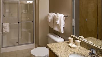 Shower, towels