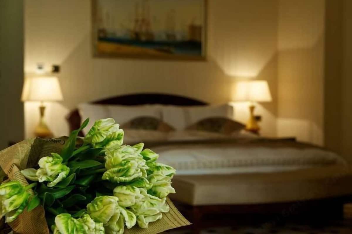 Ropa de cama de alta calidad y minibar