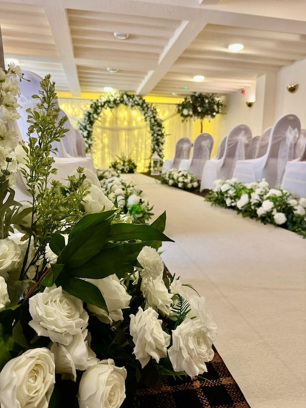 Indoor wedding