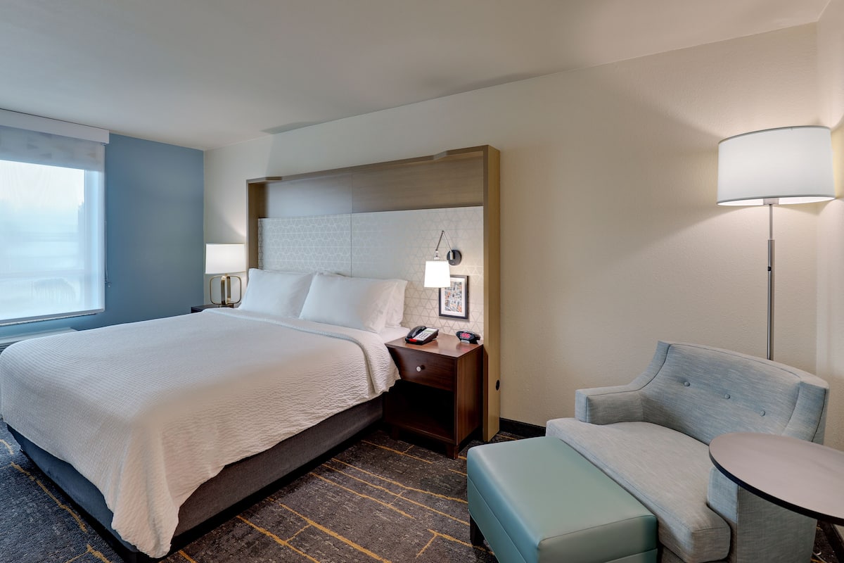 In-room safe, desk, blackout curtains, iron/ironing board