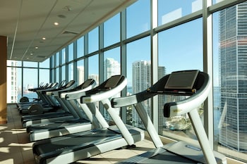 Fitness center at JW Marriott Marquis Miami