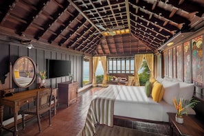 Ropa de cama de alta calidad y minibar