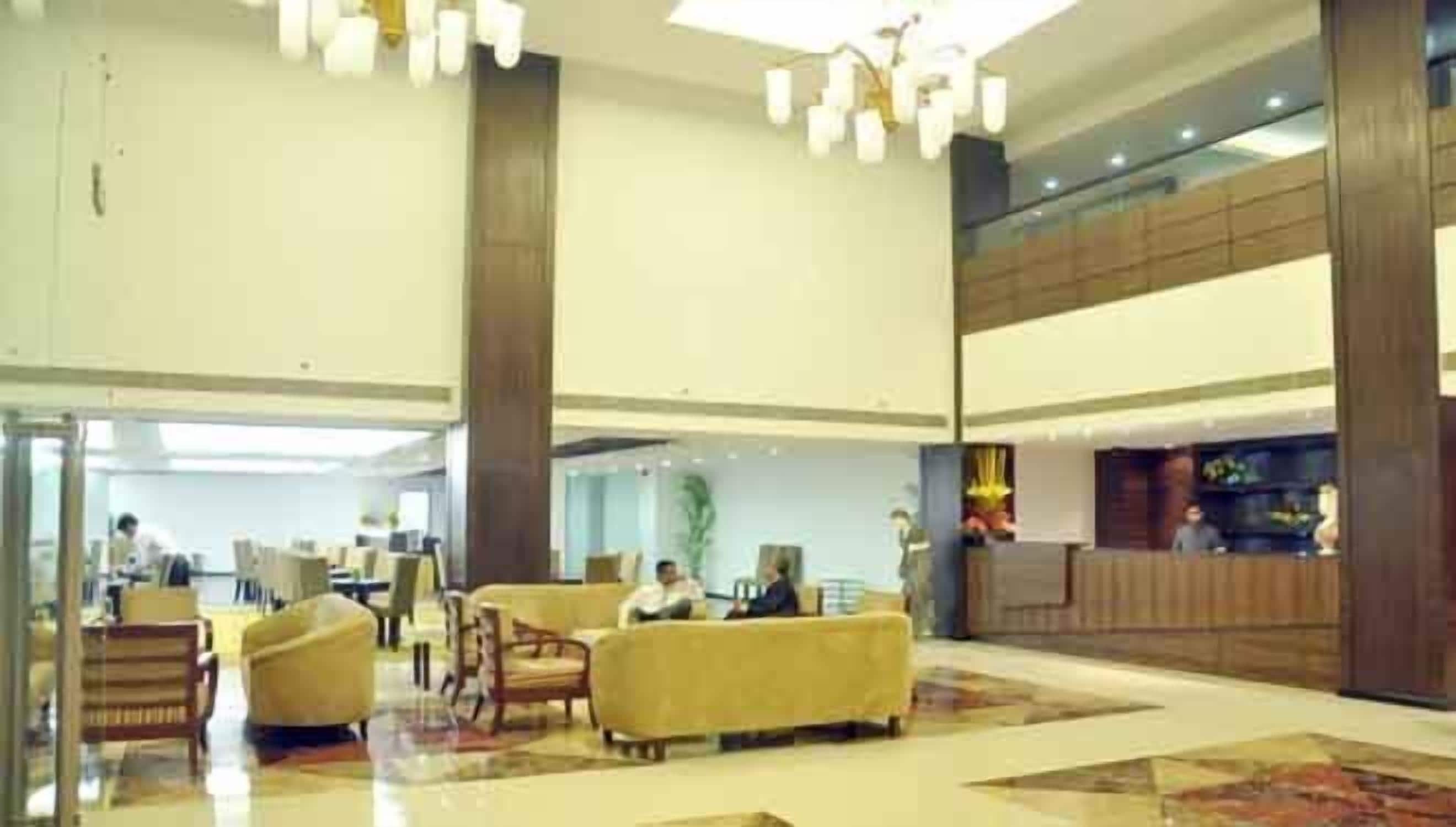 Sala de estar en el lobby