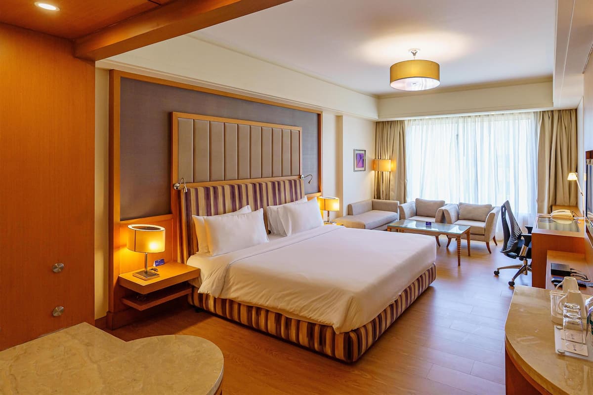 Deluxe Room | Minibar, in-room safe, individually decorated, individually furnished