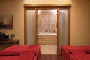 Body treatments, deep-tissue massages, body wraps, body scrubs, facials