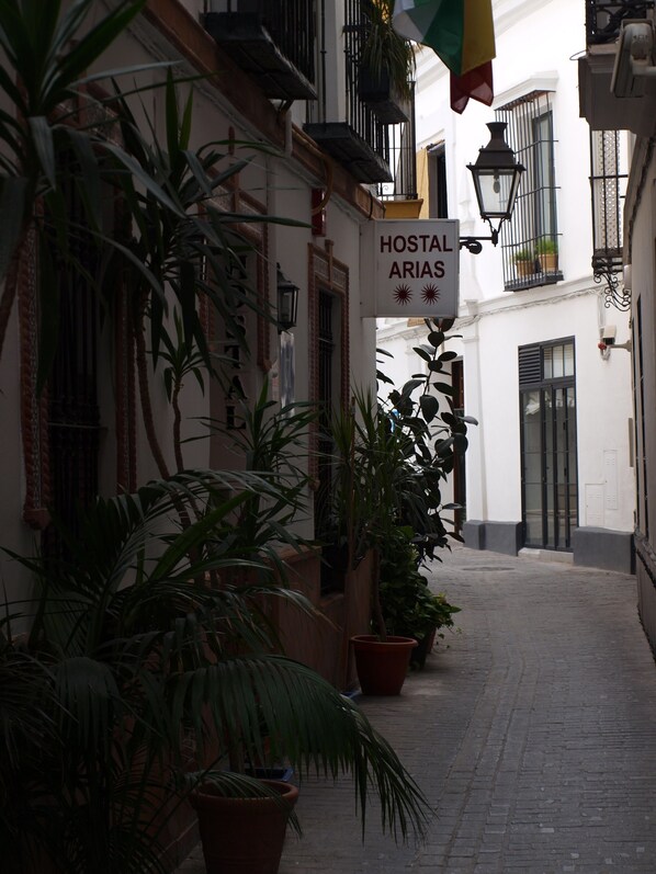 Fachada da propriedade