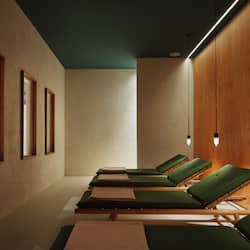Behandlungsräume für Paare, Sauna, Whirlpool, Dampfbad