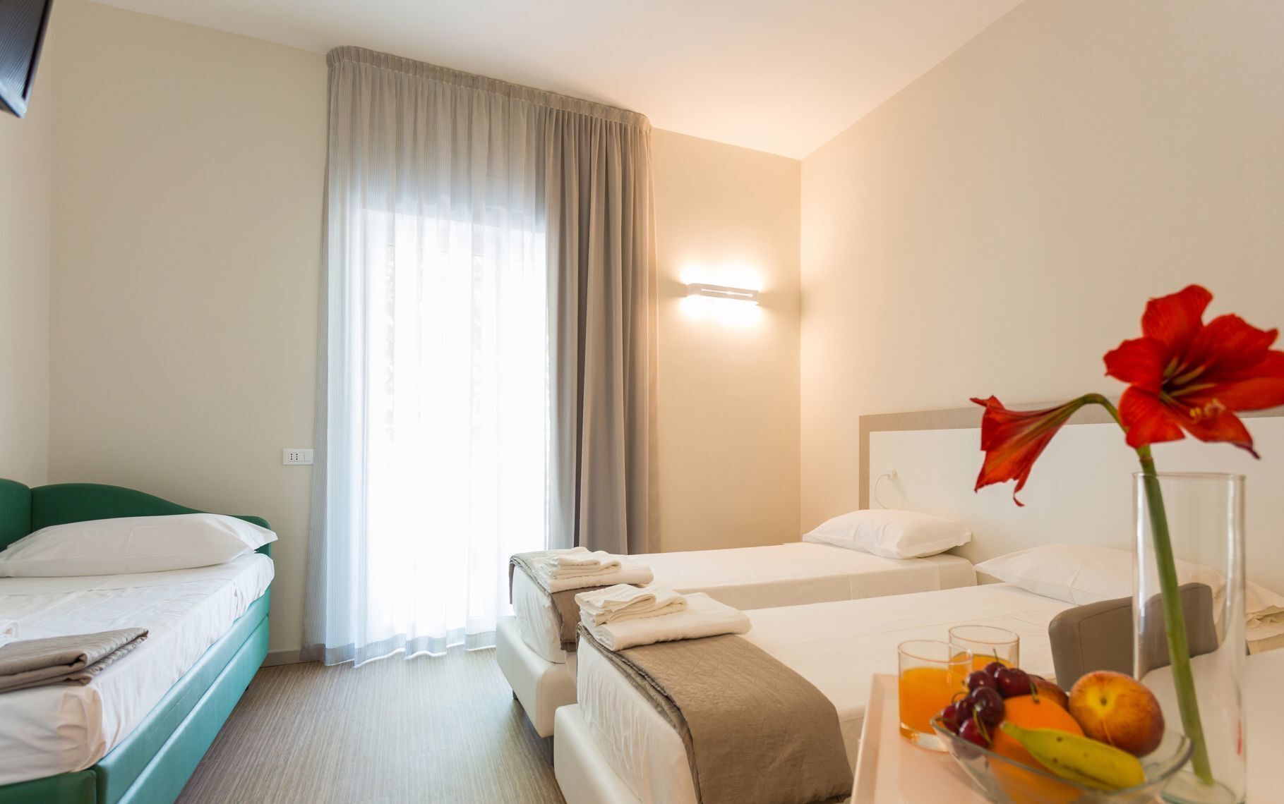 Minibar, in-room safe, desk, blackout drapes