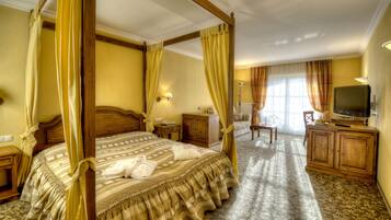 Chambre Double Supérieure, balcon, vue montagne