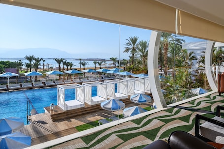 Vistas desde el alojamiento. Noga By Isrotel Collection