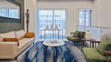 Sala de estar en el lobby