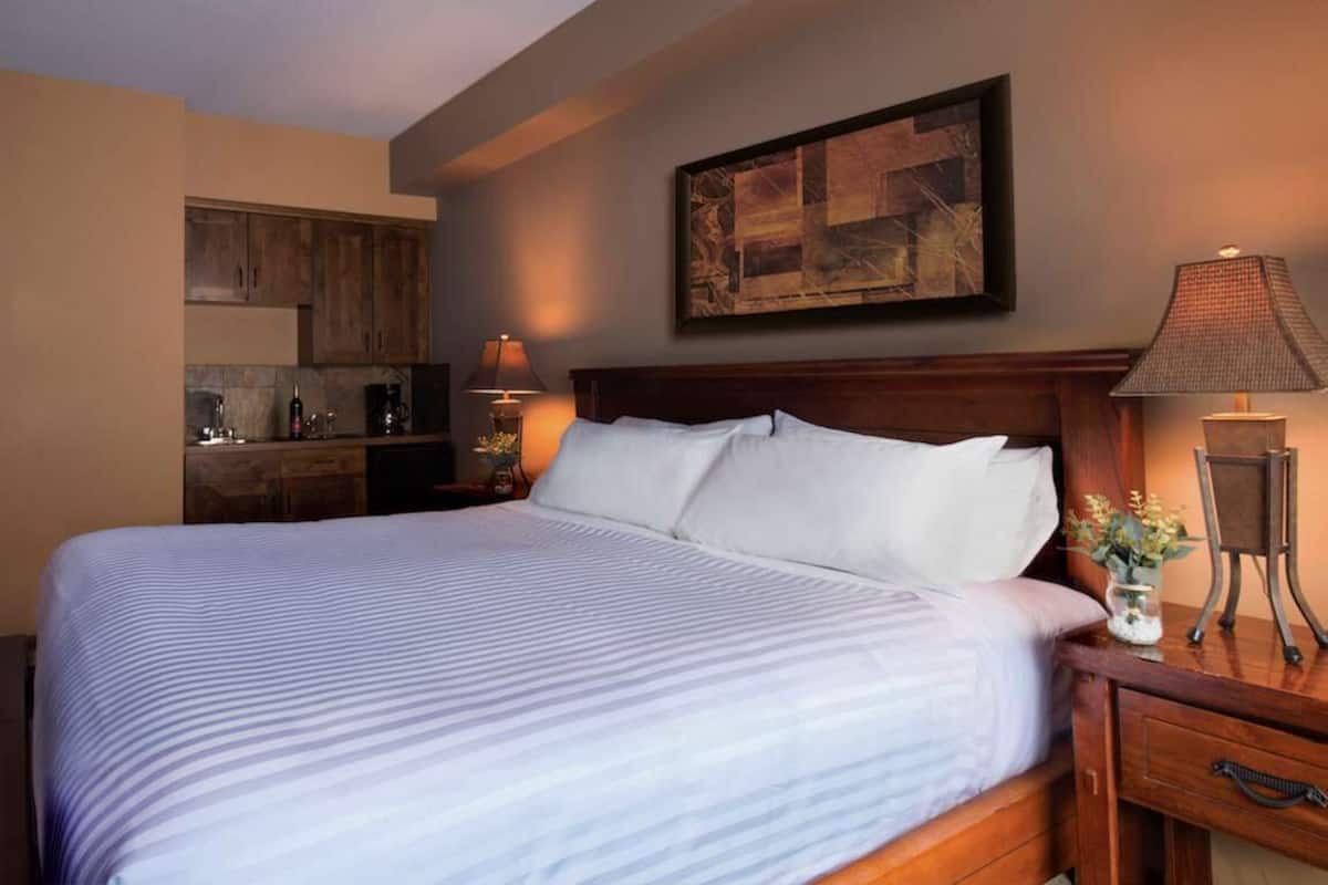 1 chambre, literie de qualité supérieure, bureau