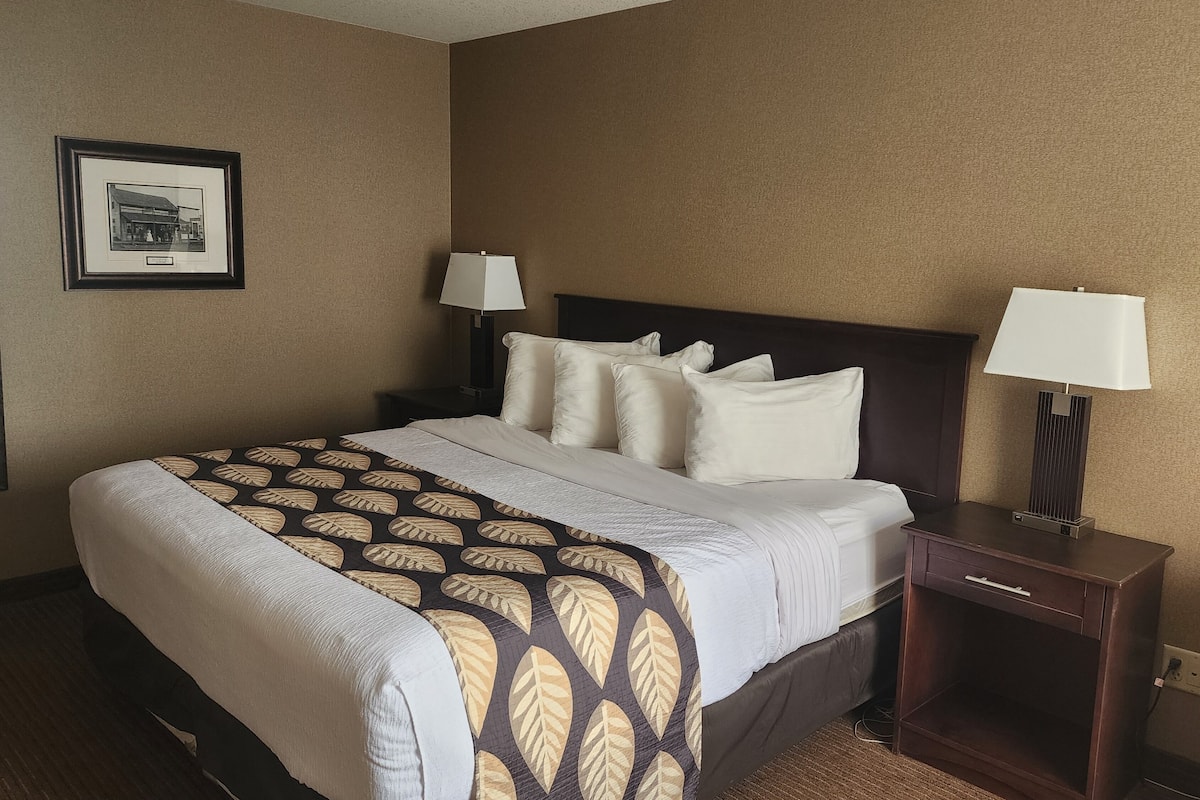 Business Suite, 1 King Bed | 1 bedroom, premium bedding, pillowtop beds, desk