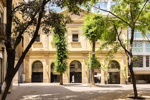 Façade de l’hébergement