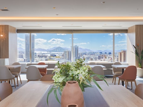 Breakfast and lunch served. Mitsui Garden Hotel Hiroshima
