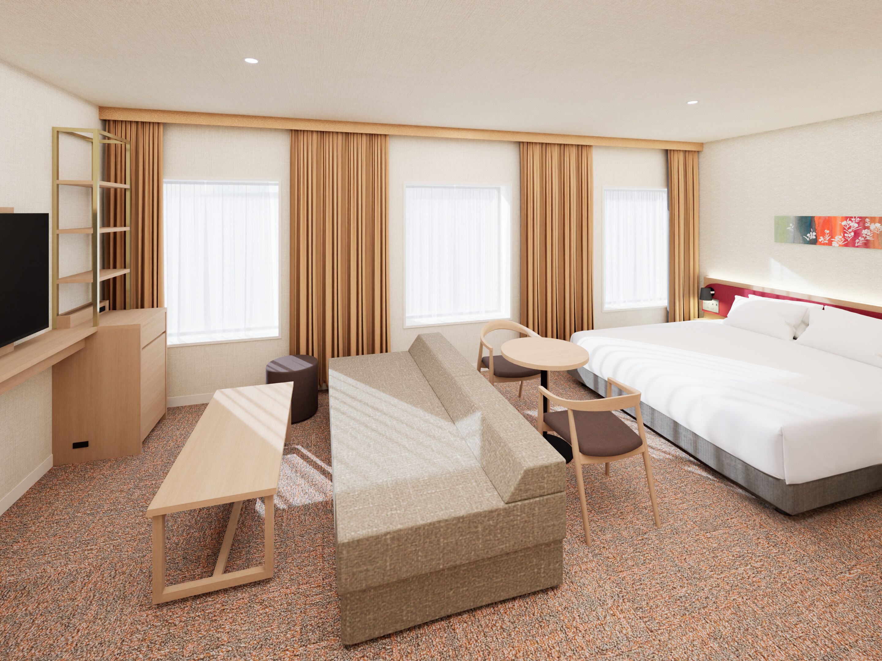 Deluxe , 1 bed King , Non Smoking