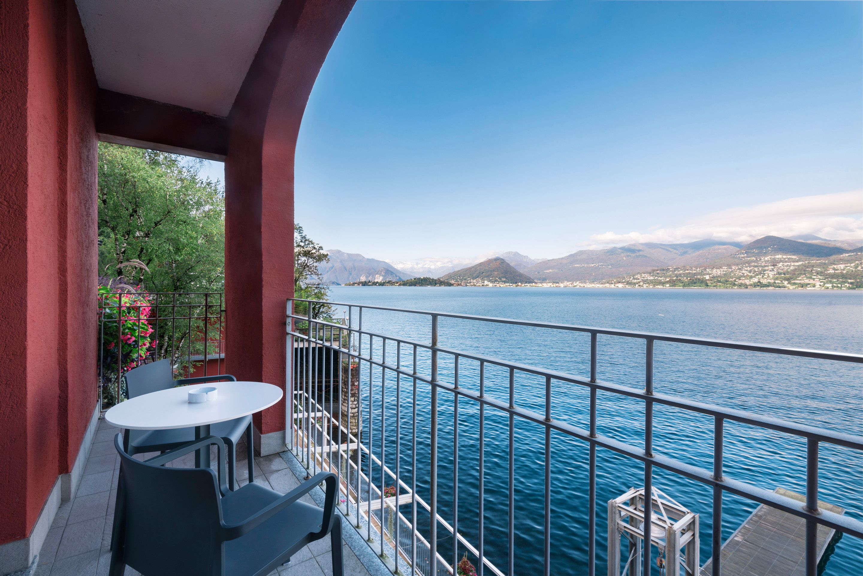 Deluxe Room, Terrace, Lake View | Terrace/patio