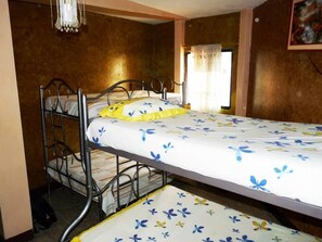 Standard Quadruple Room, 1 Bedroom, Private Bathroom, Tower | Individually decorated, rollaway beds, free WiFi, bed sheets