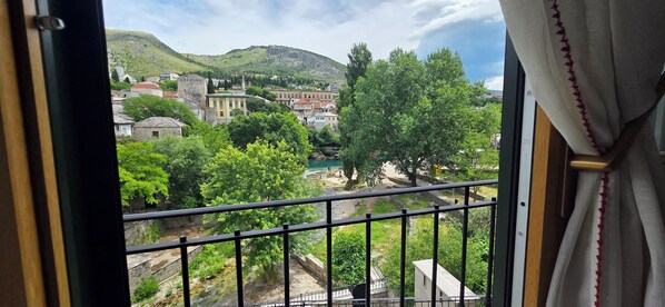 Deluxe Apartment, River View | Terrace/patio - Villa Cardak (Mostar)