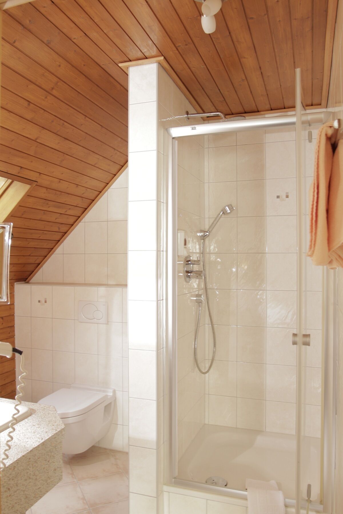 family quadruple room, multiple beds | bathroom | hair dryer, heated floors, towels, soap