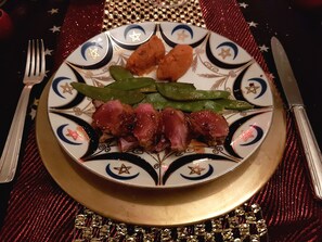 Breakfast and dinner served, Moroccan cuisine