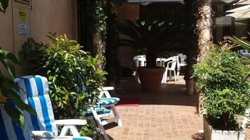 Entrada de la propiedad