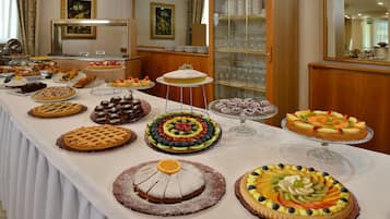 Daily buffet breakfast (EUR 15 per person)