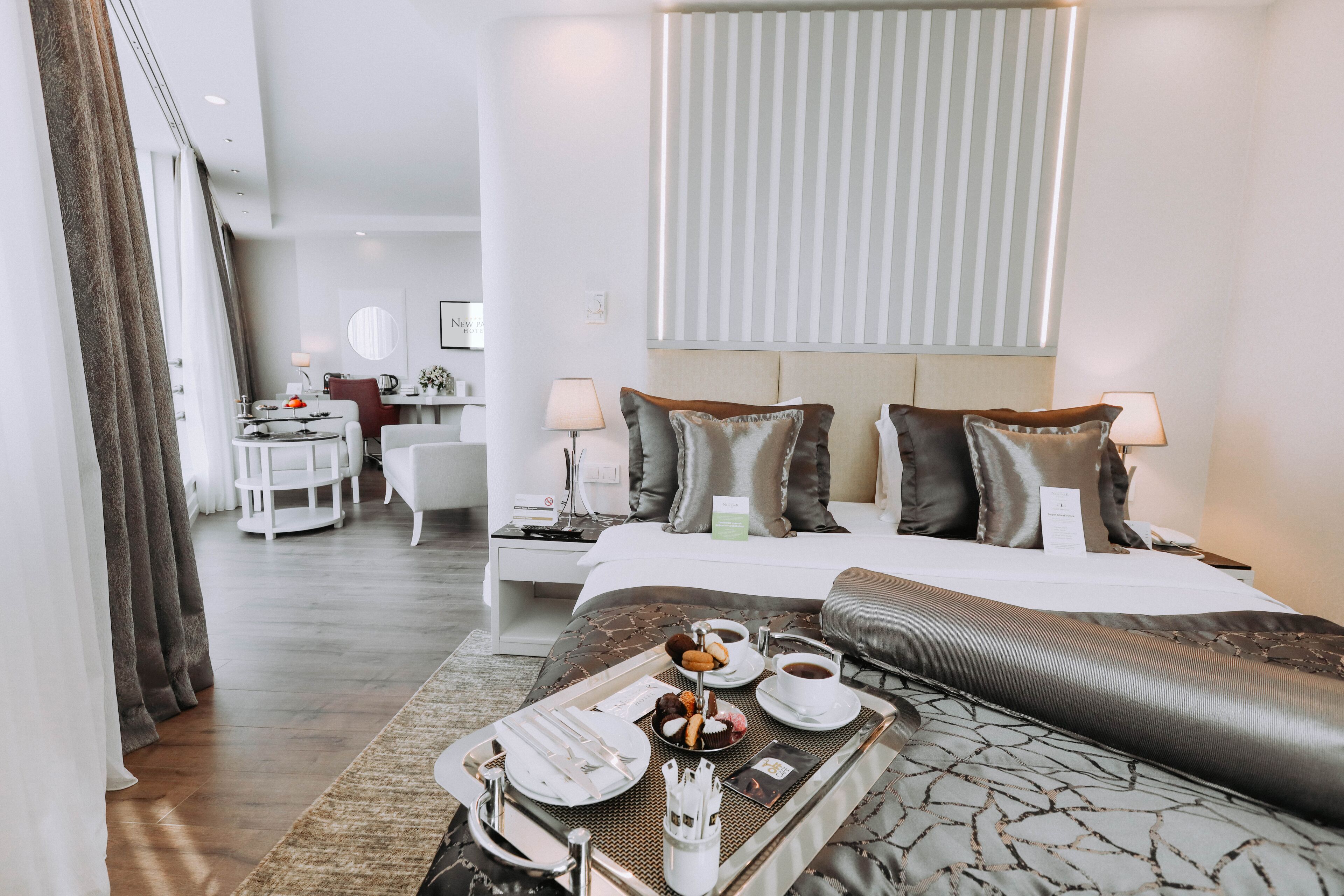 Studiosuite – junior, 1 soverom, byutsikt (Park View) | Allergitestet sengetøy, senger med Select Comfort-madrass og minibar