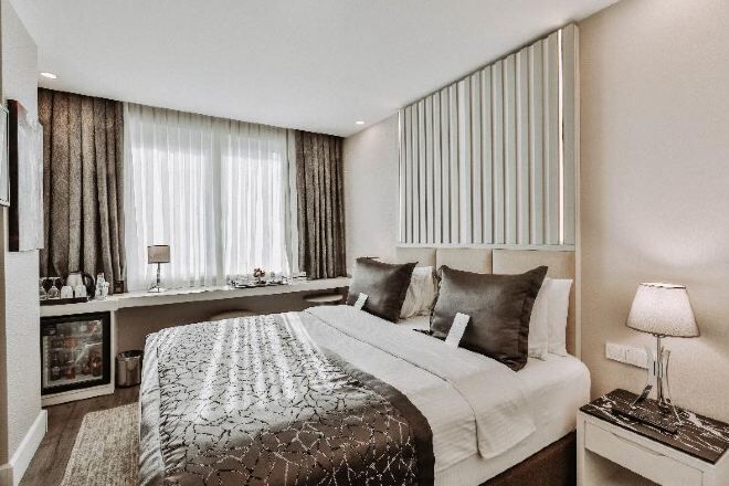 Allergikerbettwaren, Select-Comfort-Betten, Minibar, Zimmersafe