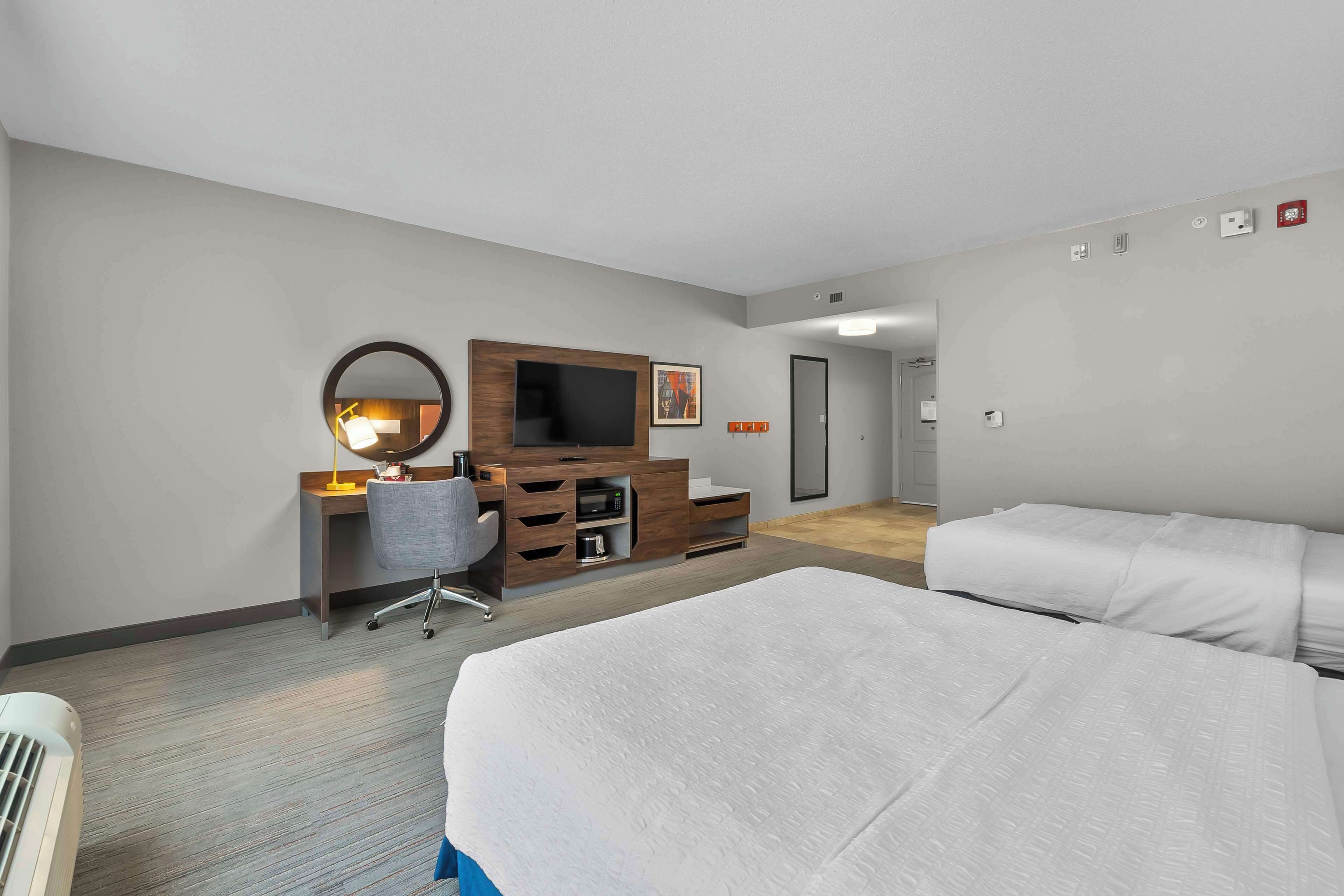 two queen beds, non-smoking, accessible | in-room safe, blackout curtains, iron/ironing board