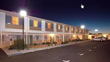 Front of property – evening/night