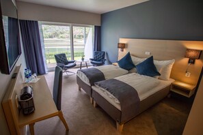 Deluxe Double Room | Desk, bed sheets - Lærdal Hotel (Laerdal)