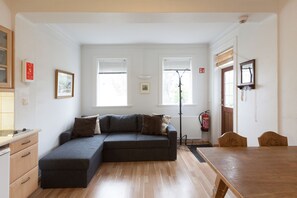 Apartment, 1 Bedroom | Living area | Flat-screen TV - Guesthouse Galtafell (Reykjavik)