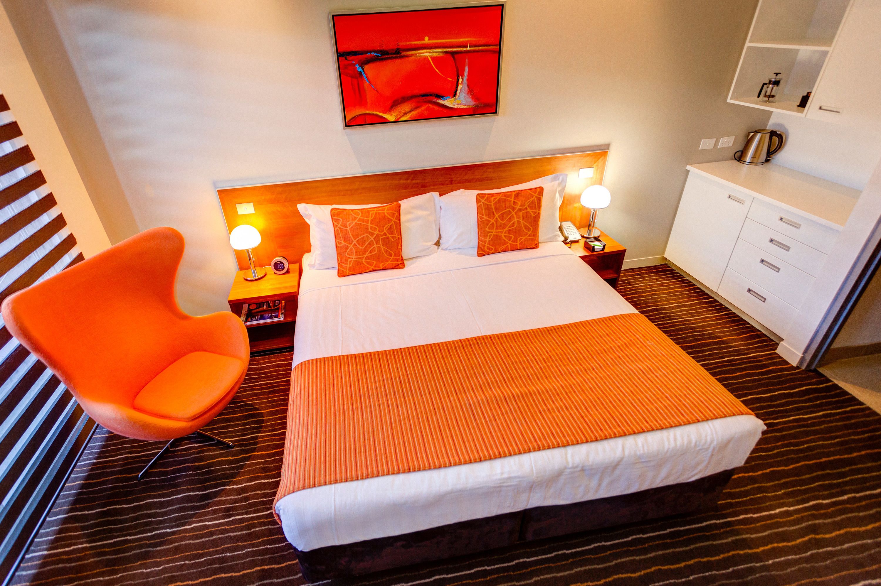 premium bedding, minibar, in-room safe, desk