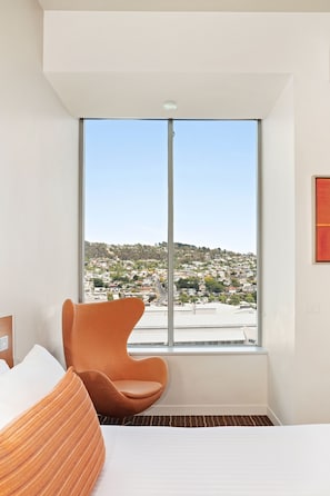 Premium bedding, minibar, in-room safe, desk