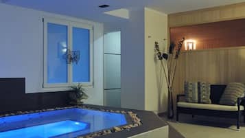 Bañera de hidromasaje interior