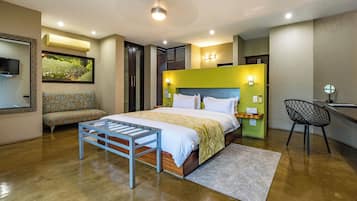 Habitación ejecutiva | Ropa de cama de alta calidad y minibar