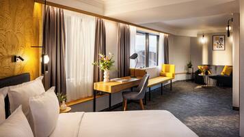 Minibar, in-room safe, blackout drapes, soundproofing