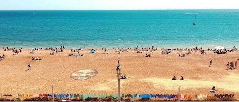 Beach nearby, black sand