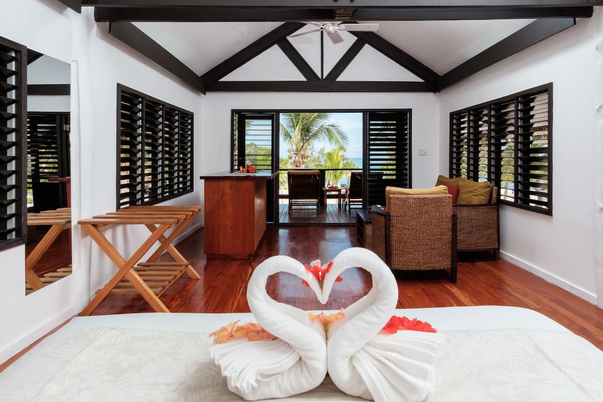 Deluxe Beachfront Bure