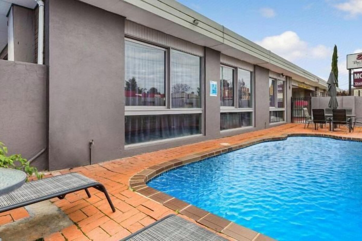 Pool | Seasonal outdoor pool, pool umbrellas, sun loungers
