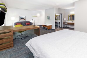 Suite, 1 cama de matrimonio grande, no fumadores | Caja fuerte, escritorio, tabla de planchar con plancha y cunas gratuitas