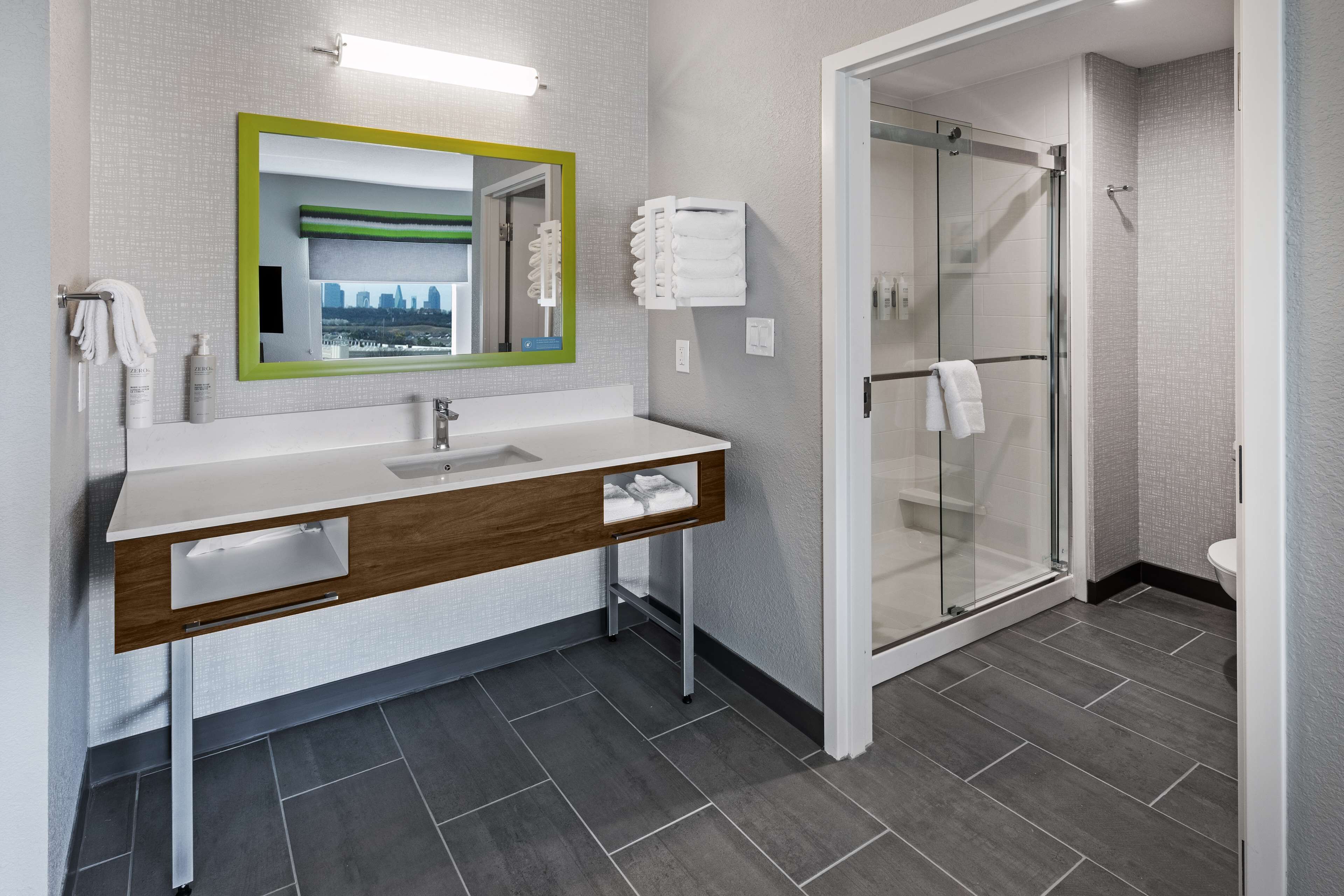 Suite, 1 King Bed, Non Smoking | Bathroom shower