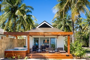 Bungalow, Private Pool, Beachfront | In-room safe, desk, blackout drapes, iron/ironing board - Lomani Island Resort & Spa (Malolo Lailai Island)