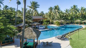 Außenpool, Cabañas (kostenlos), Liegestühle